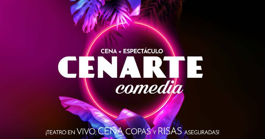 Cenarte Comedia - Espectáculo + Cena, teatro, copas y muchas risas - Entradas Barcelona