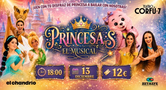 Princesas - Entradas Alicante