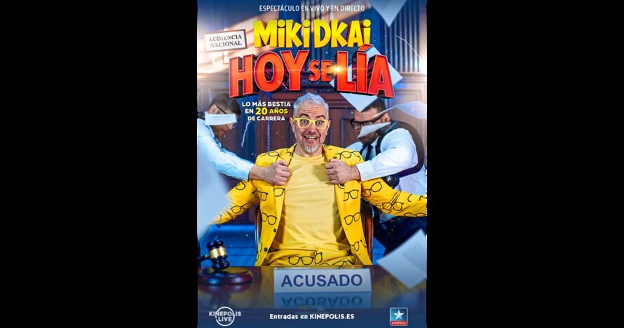 Miki Dkai: Hoy se Lía - Entradas Valencia