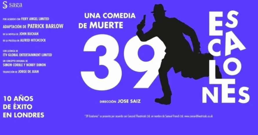 39 escalones, una comedia de muerte - Entradas Valencia