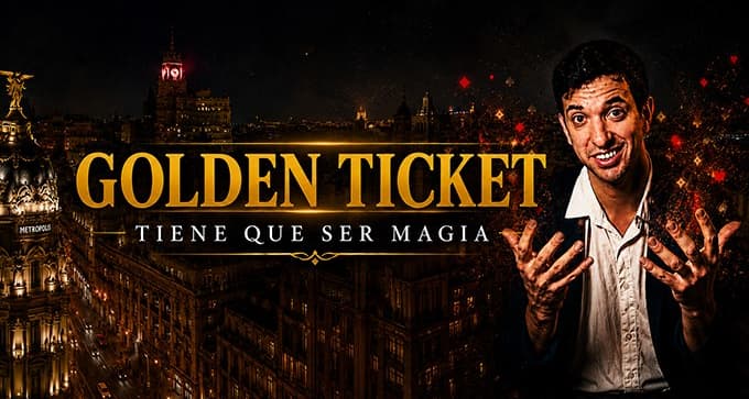 Golden Ticket. Tiene que ser magia - Entradas Madrid