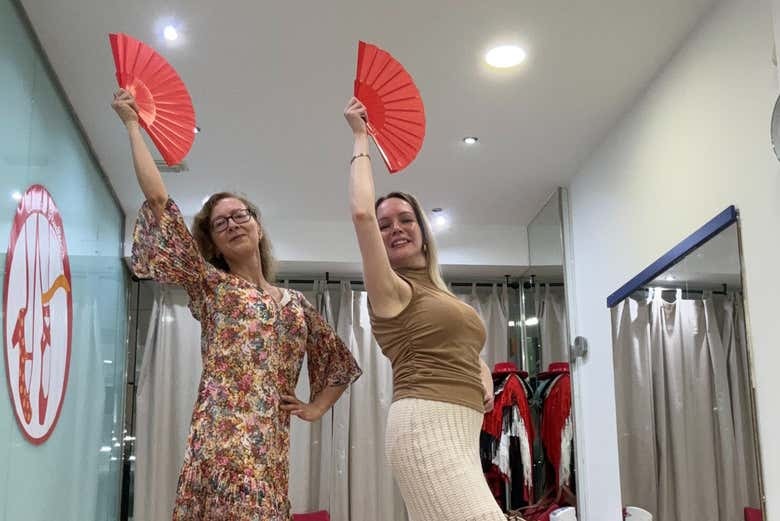 Clase de flamenco en Málaga