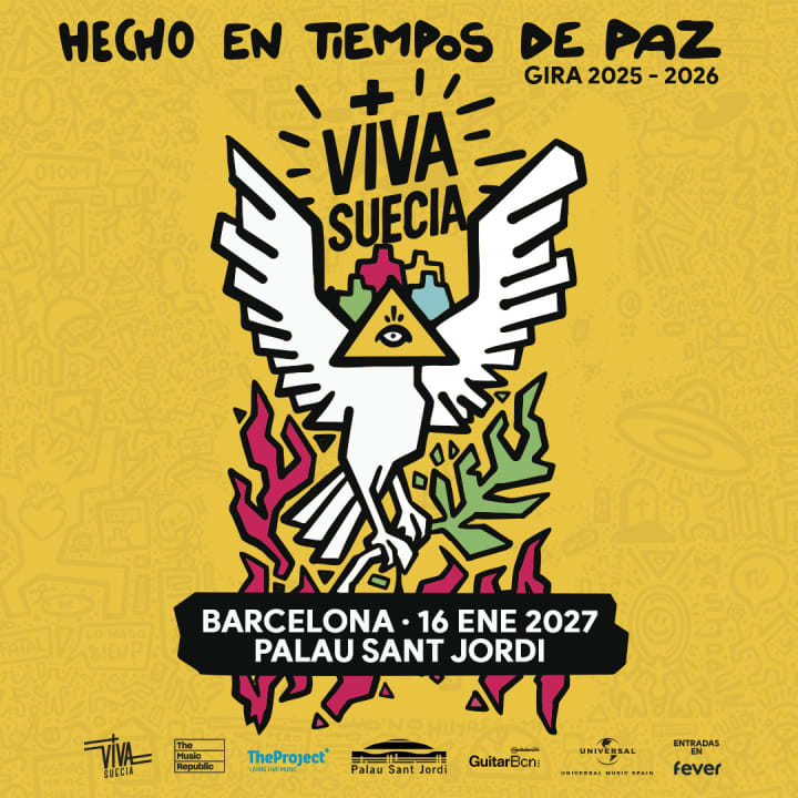 Viva Suecia en Palau Sant Jordi, Barcelona 2027 - Entradas Tarragona