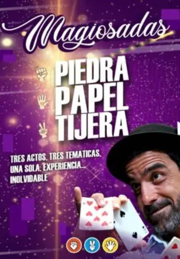 Piedra, Papel y Tijera. Mago Nicols - Entradas Madrid