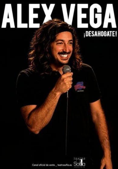 ¡Desahógate! - Álex Vega - Entradas Madrid