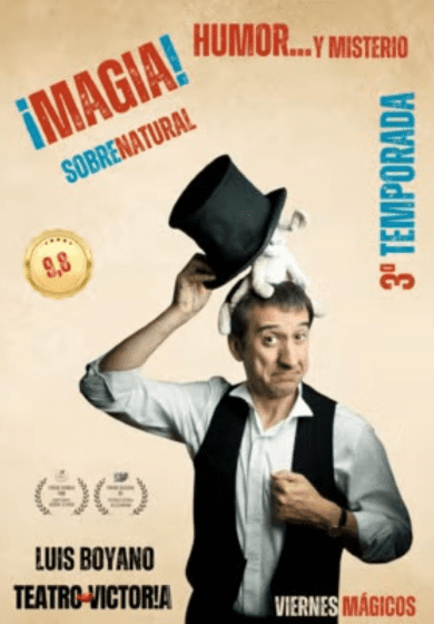 Sobrenatural - Espectáculo de magia y mucho humor - Entradas Madrid