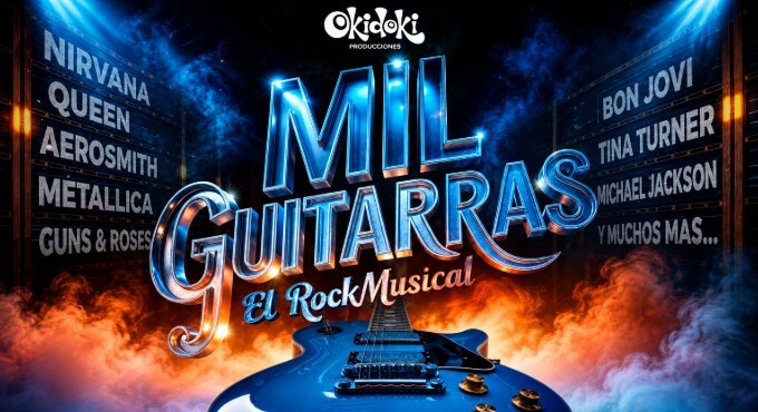 Mil guitarras - El Rock Musical - Entradas Toledo