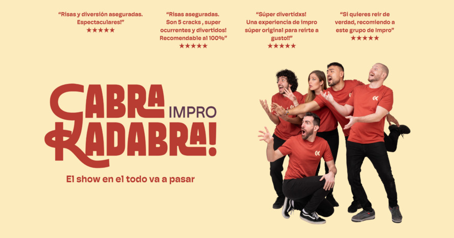 Cabra Kadabra! Show de Impro - Entradas Valencia