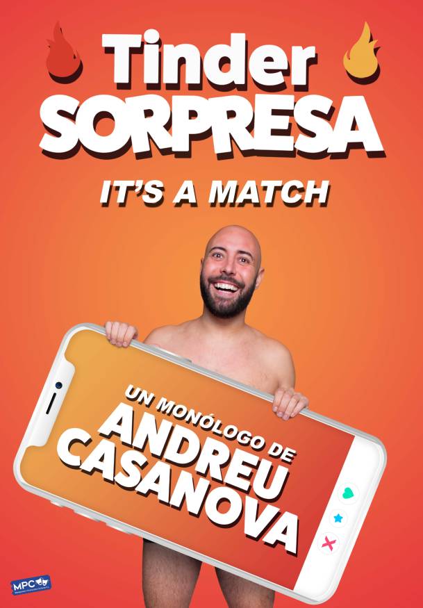 Andreu Casanova: Tinder Sorpresa - Entradas Madrid