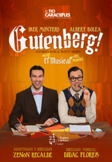 Gutenberg, el mejor musical del mundo - Entradas Madrid