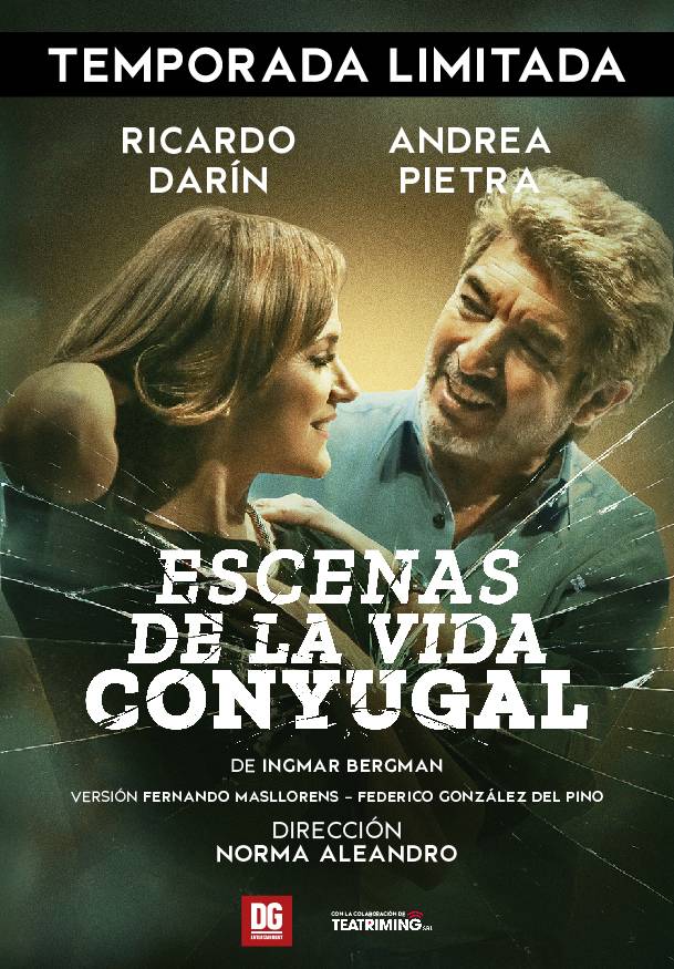 Ricardo Darín - Escenas de la vida conyugal - Entradas Madrid