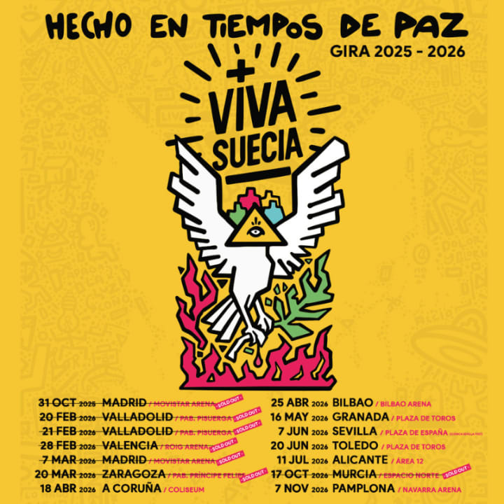 Viva Suecia en Navarra Arena, Pamplona 2026 - Entradas Vitoria-Gasteiz