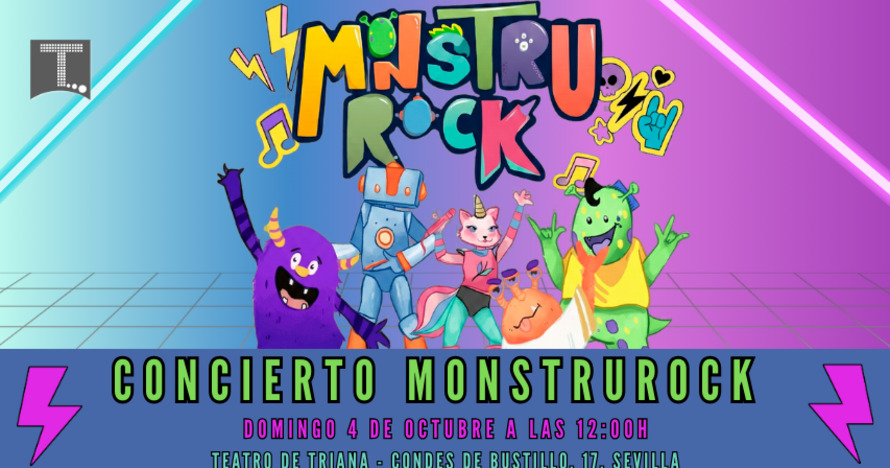 Monstrurock - Banda de rock para niños y niñas - Entradas Córdoba
