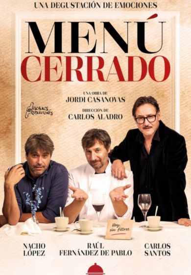 Menú cerrado - Entradas Madrid