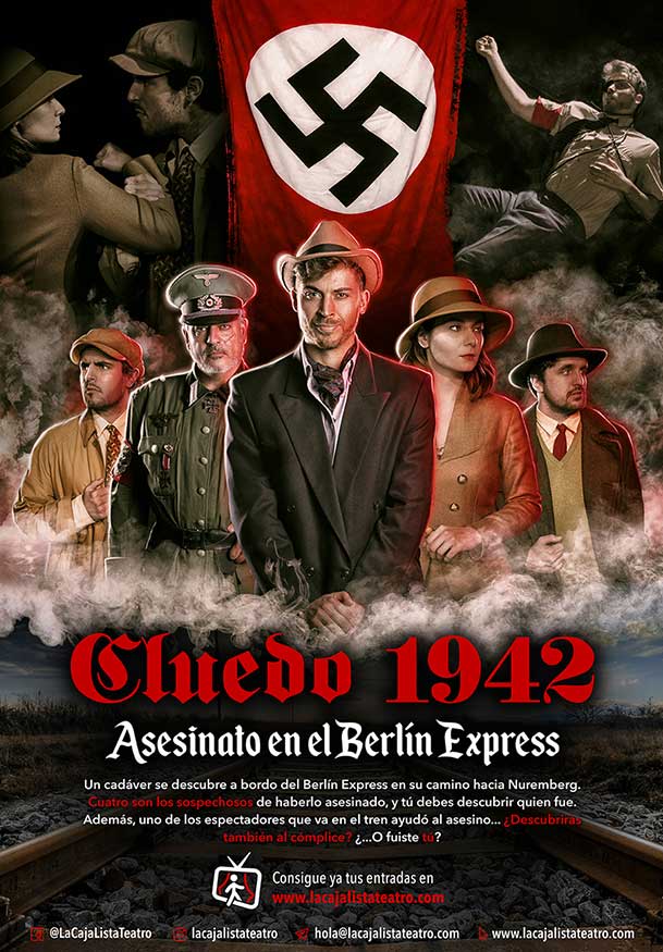 Cluedo 1942: Asesinato en el Berlín Express - Entradas Madrid