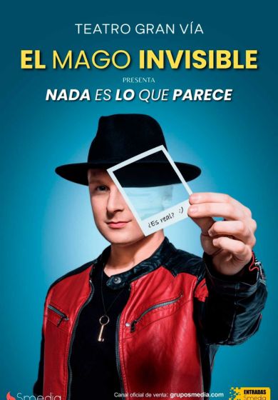 Nada es lo que parece - Dakris, El Mago Invisible - Entradas Madrid