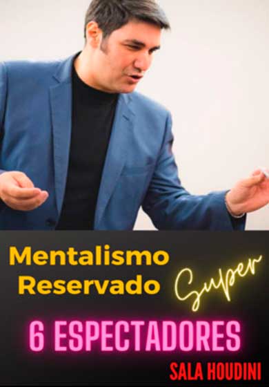 Tony Montana: Mentalismo reservado (súper reservado) - Entradas Madrid