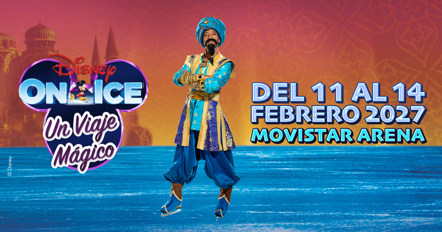 Disney On Ice: Un viaje mágico, en Madrid 2027 - Entradas Valladolid