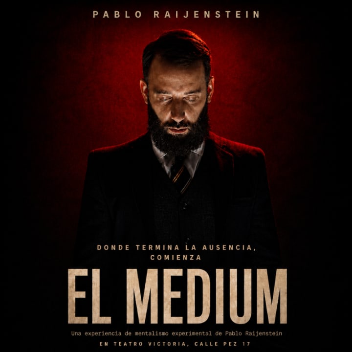 El Médium - Pablo Raijenstein - Teatro Victoria de Madrid - Entradas Madrid