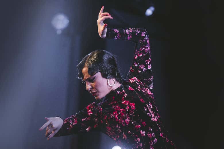 Espectáculo flamenco en el tablao Casa Ana