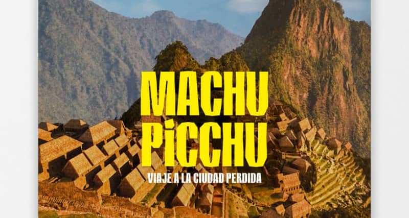 Machu Picchu: Viaje a la Ciudad Perdida - Tarjeta Regalo - Entradas Madrid