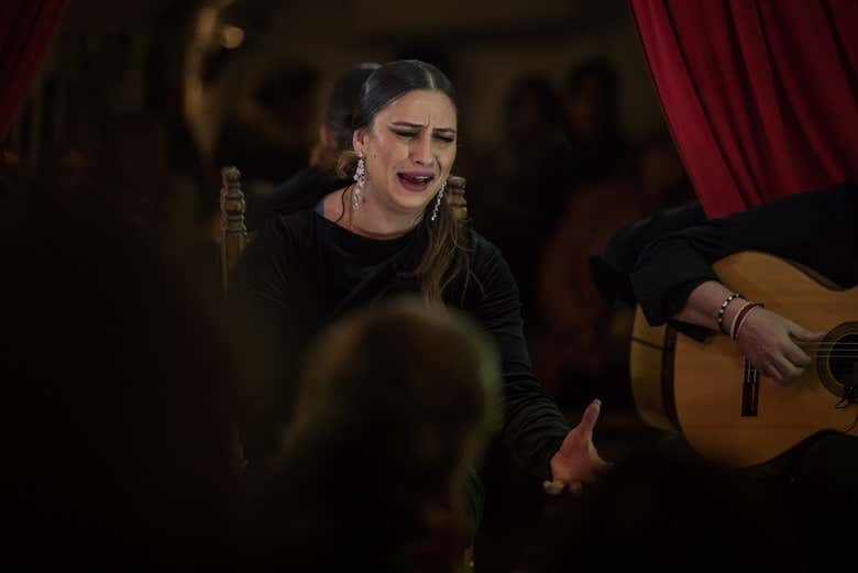 Espectáculo en la Cueva Flamenca La Comino