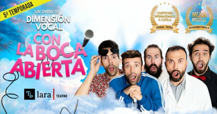 Con la boca abierta - Dimensión Vocal - Entradas Toledo